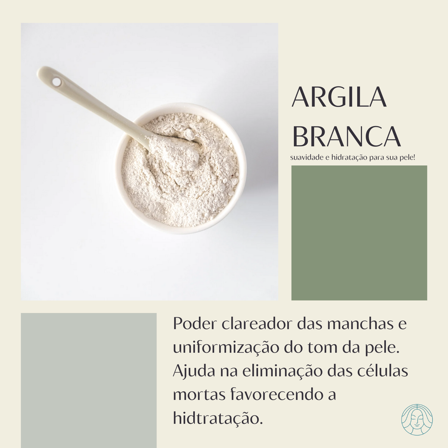 Argila Branca – Hidratação e Iluminação