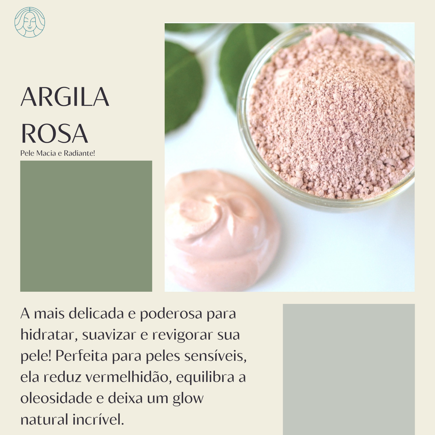 Argila Rosa: A beleza da hidratação e suavidade